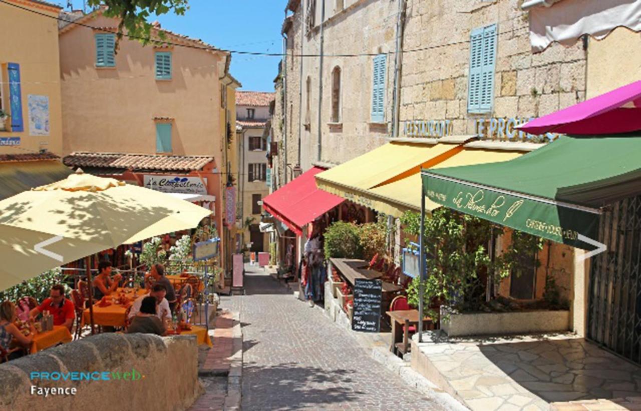 Bed and Breakfast L'essens Fayence Exterior foto